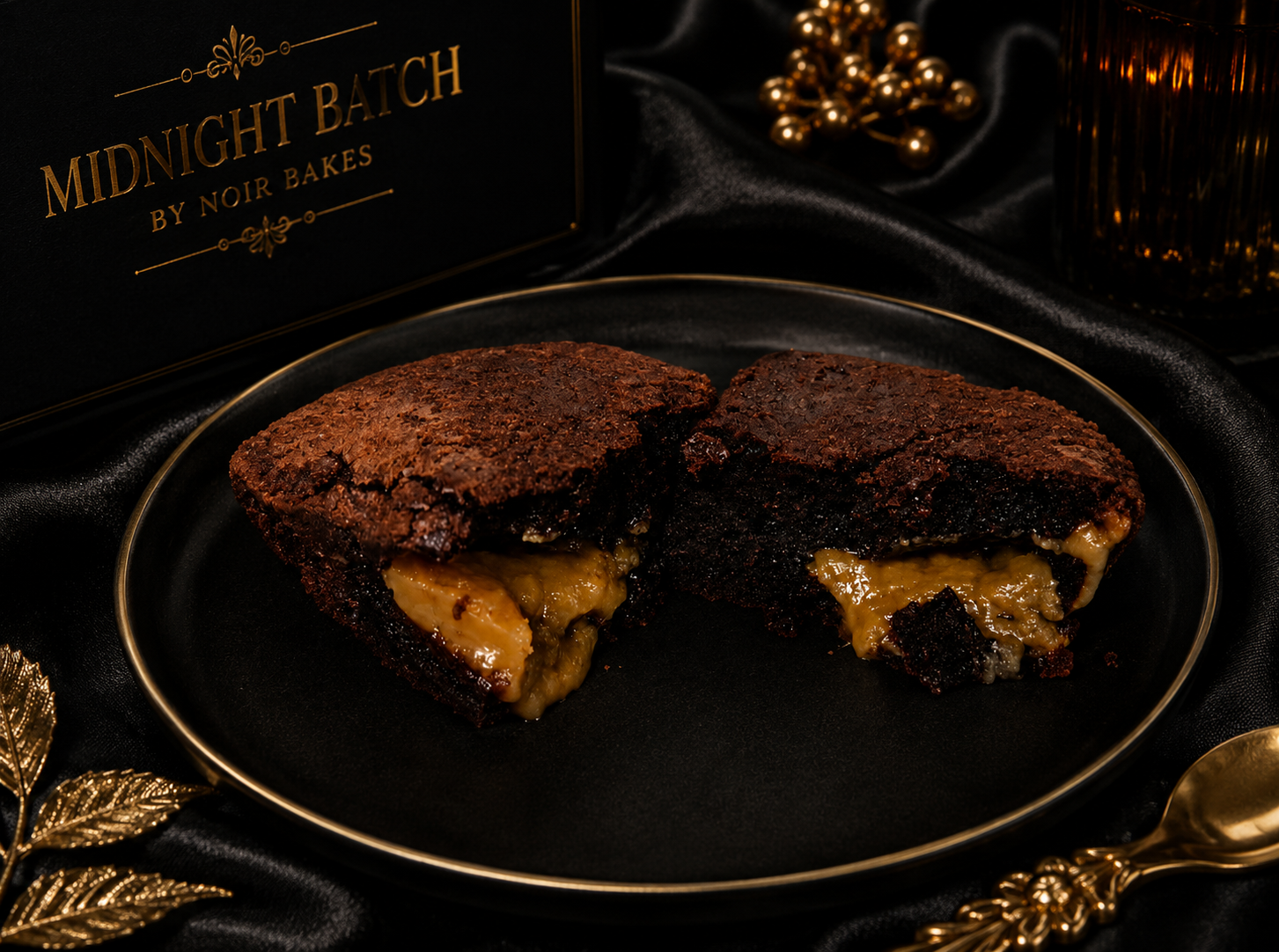 Salted Caramel Noir Brownie